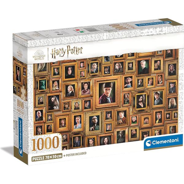 Clementoni - Puzzle Harry Potter 1000 ElementóW, Oficjalny Produkt Licencjonowany-image