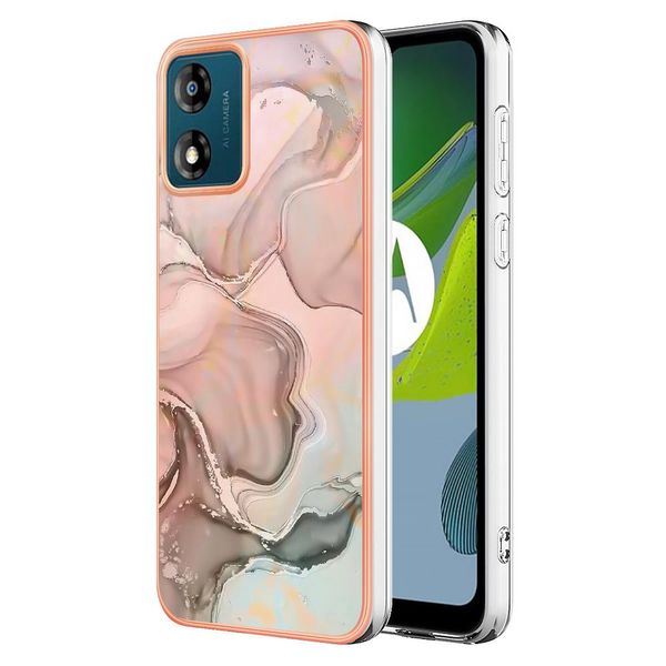 Custodia Per Motorola Moto E13, Custodia In Silicone Tpu A Fantasia, Paraurti Antiurto CrèMe-image