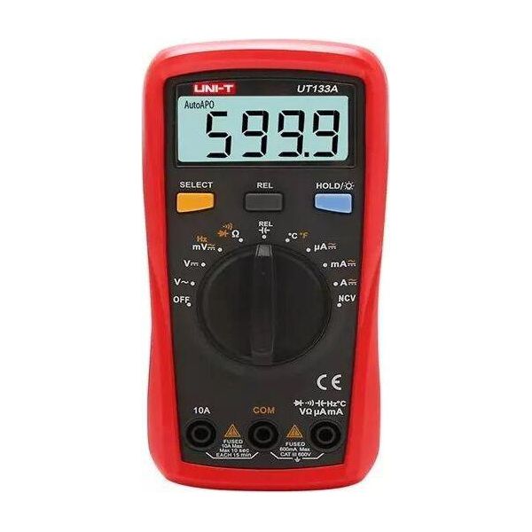 Multimetro Digitale Autoregolante Ac/Dc 10A 600V Uni-T Ut133A Ut133A-image