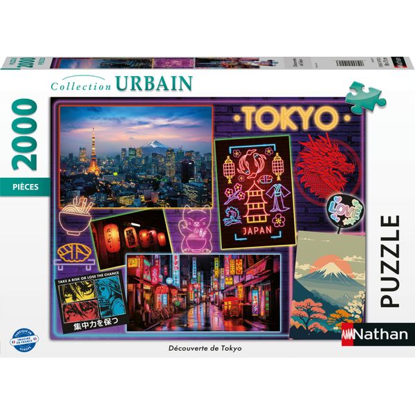 2000-Piece Puzzle: Tokyo Discovery. Nathan. 12001091. Ages 14 And Up-image