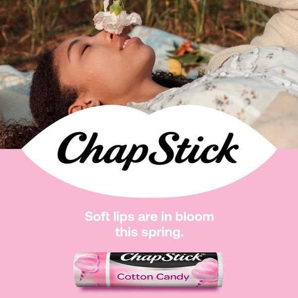 Chapstick | Balsamo Per Labbra, Protezione Antigelo, Rossetti, Crema Idratante | Zucchero Filato, 4G-image