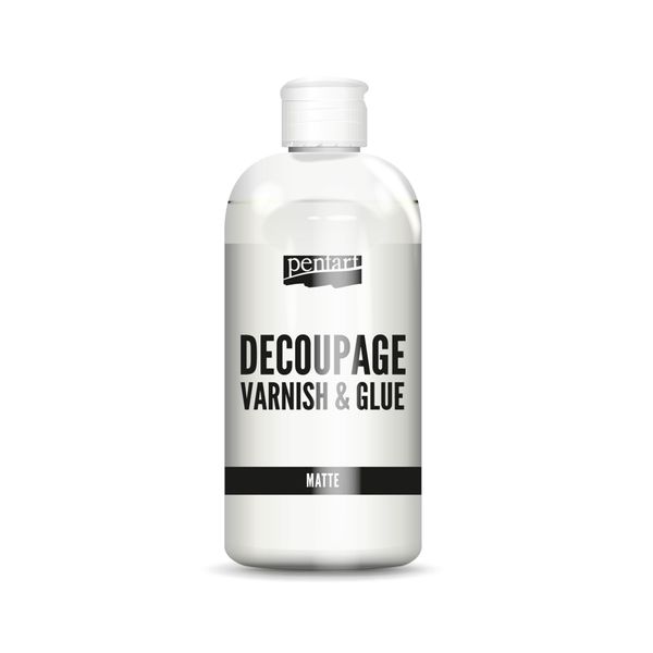 Pentart Decoupage Lack & Kleber, Opaco, 500 Ml-image