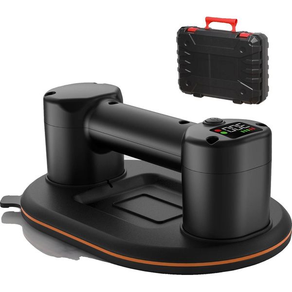 Sollevatore Elettrico A Vuoto, Capacità Di Carico 300 Kg, Batteria 3600 Mah, Potenza 6W, Dimensioni 24 Cm X 16 Cm, Doppio Motore-image
