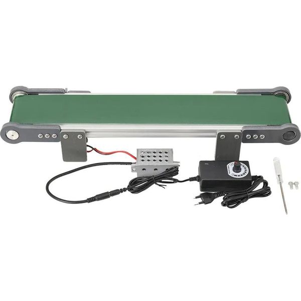 Nastro Trasportatore Elettrico, Velocità Regolabile, Design Compatto, Come Da Immagine-image