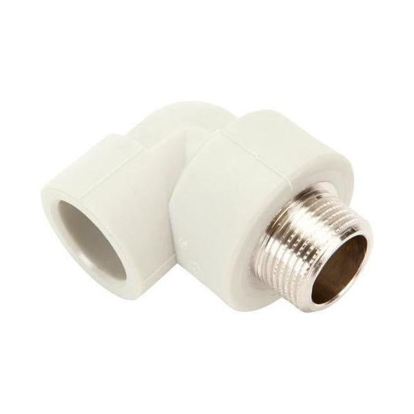 Pp-R WinkelstüCk Mit Aussengewinde 90 Grad 20Mm X 1/2 Pn20 - D Pp 664946-image