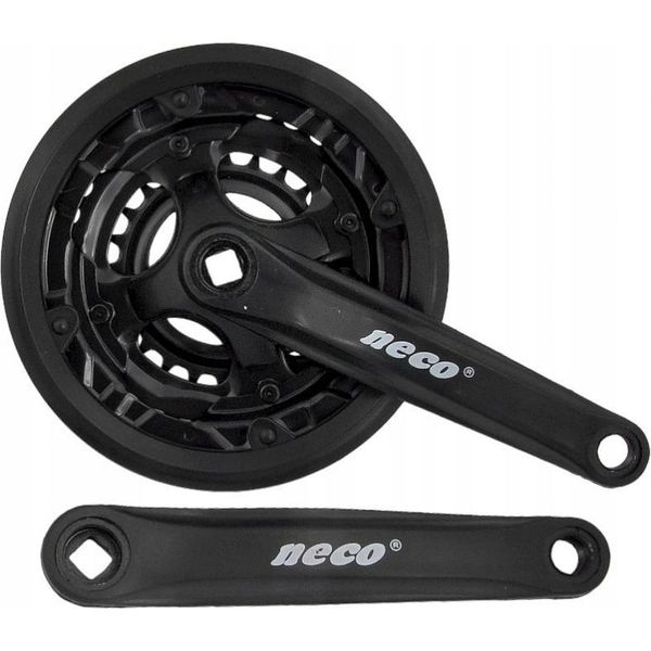 Neco NSP3001 42/34/24 Guarnitura Mtb Nera-image