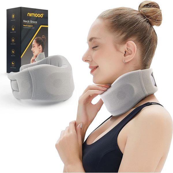 Nimood Ortopedico Per Il Collo Supporto Stabile Per Il Collo 42-48 Cm-image