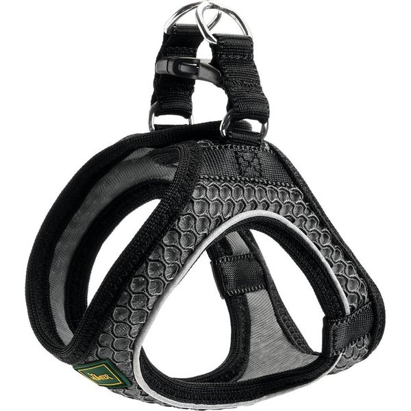 Pettorina Per Cani Hunter Hilo-Comfort Antracite Taglia S (42-48 Cm)-image