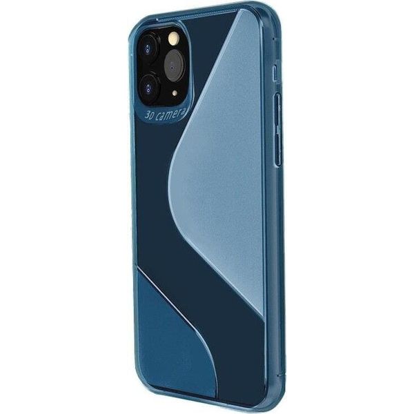 S-Case Custodia Flessibile In Tpu Per Xiaomi Redmi 10X 4G/Xiaomi Redmi Note 9, Blu-image
