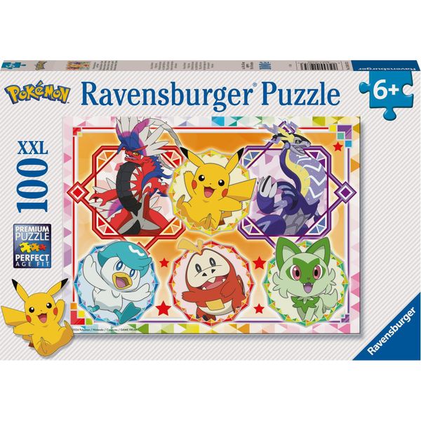 Ravensburger Puzzle Pokemon Xxl 100 ElementóW - Oficjalny Produkt Oryginalny-image