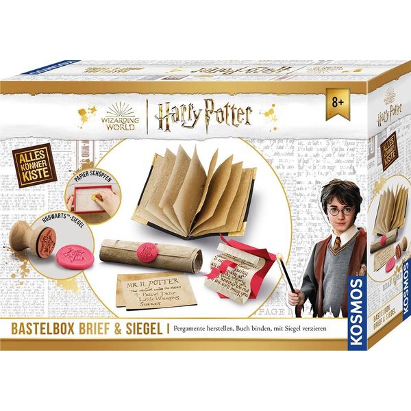 Kosmos AllesköNnerkiste Harry Potter Bastelbox Brief Und Siegel, Bastelset, Basteln, Ab 8 Jahren, 604639-image