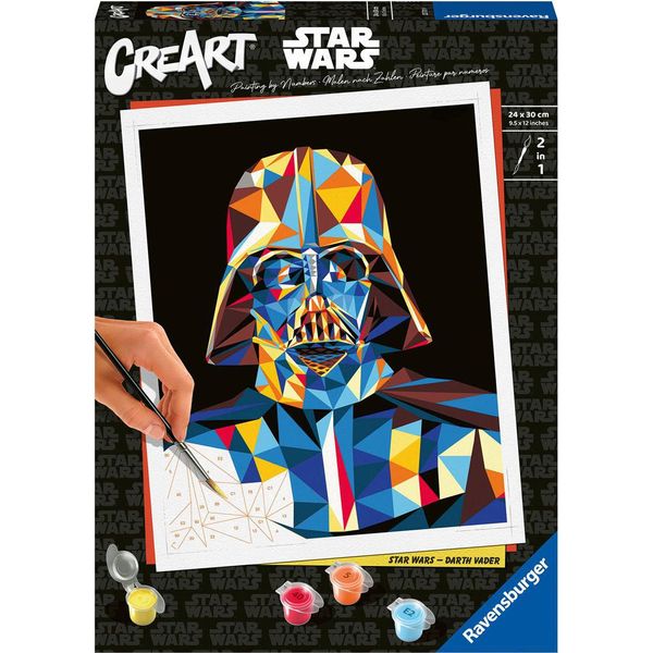 Ravensburger Creart - Pittura Per Numeri 23731 - Star Wars - Darth Vader - Da 12 Anni 23731-image