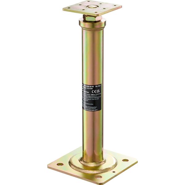 Martinetti Di Sollevamento Succebuy Per Uso Domestico, Confezione Da 4 Pezzi, Gamma Di Altezza Da 29,4 A 40,6 Cm, Portata Massima Per Unità: 1136 Kg, Martinetto Telescopico Zincato Regolabile Per Il Livellamento Della Cantina E Per Il Sostegno Temporaneo-image