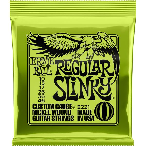 Ernie Ball P02221 Elettrico 6 Pz Acciaio Chitarra-image
