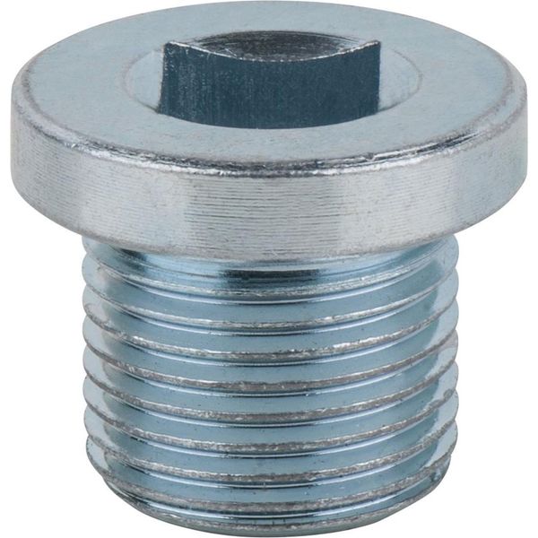 Tappo Di Scarico Olio, Interno Quadro 8 Mm, M18X1,5X16 Mm, Confezione Da 25 Pz-image