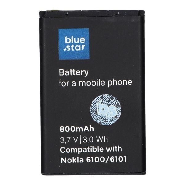 Batteria Nokia BL-4C Nokia 6101/6100/5100 800 Mah Li-Ion Blue Star-image