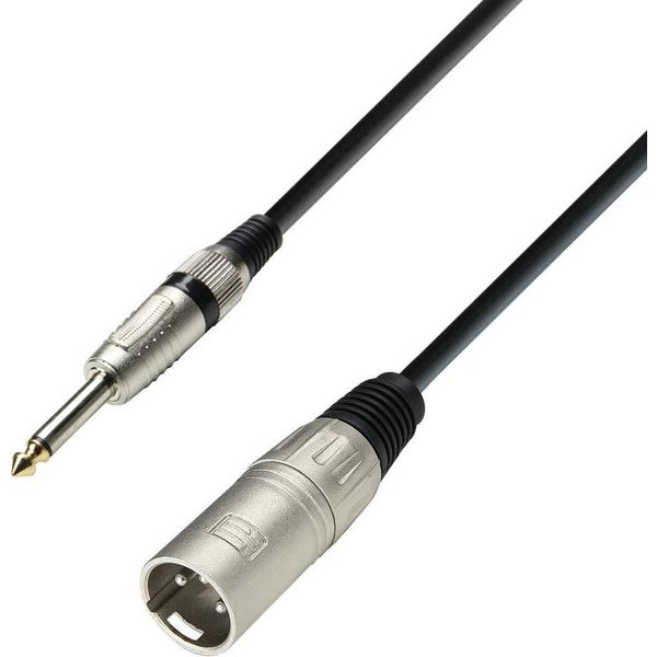 Adam Hall Cables 3 Star Mmp 1000 Cavo Microfonico Da Xlr Femmina A Ts Jack | 10 M-image