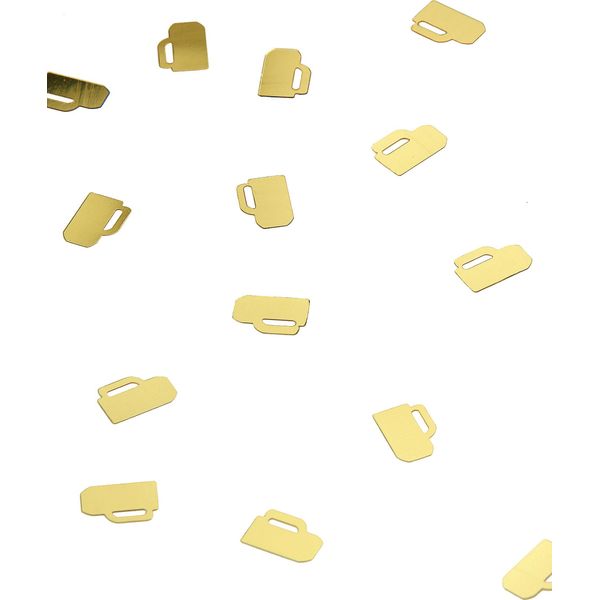 Decorazione Da Tavolo Boccale Di Birra Coriandoli Oro 28,3 G - Taglia Unica-image