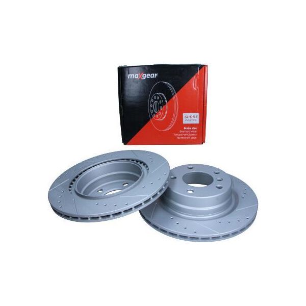 Disco Freno Maxgear Bmw T. E87 116-130/E90 316-320 300X20 Forato E Filettato, Con Rivestimento Anticorrosione-image