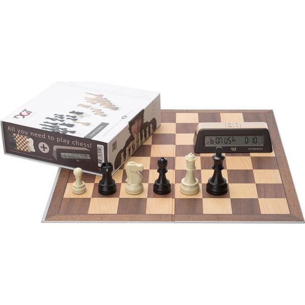 Dgt Set Di Scacchi In Scatola Marrone (44X44Cm)-image