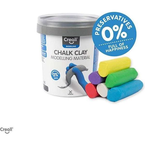 Creall - Colla Per Marciapiedi Creall 6 Pezzi 6 Colori 125 Grammi | Set Di 6 Secchi-image