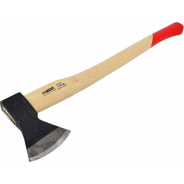 Awtools Ascia Da Carpenteria 1,25 Kg Manico In Legno Schwarze Linie-image