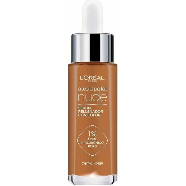 L'oréAl Paris Perfect Match Siero Colorato Rimpolpante 30Ml Tonalità 7-8 Abbronzatura Profonda-image