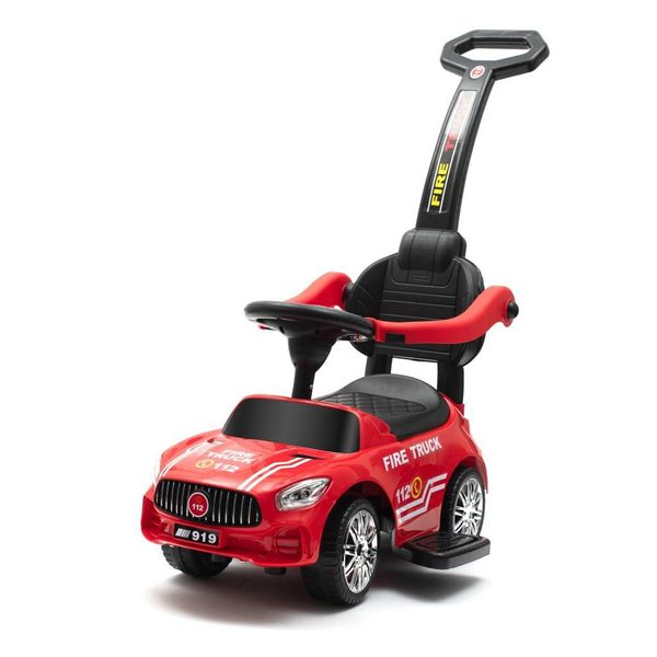 Baby Mix Con Suono E Asta Di Guida Racer Rosso-image