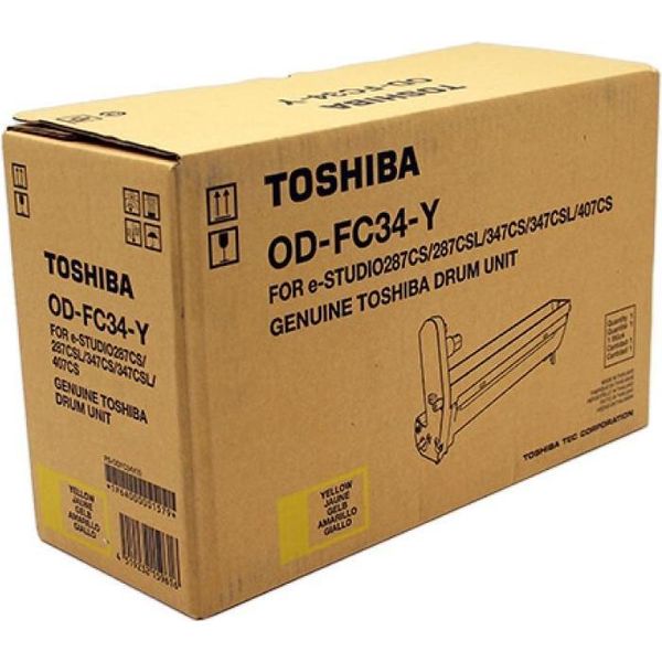 Toshiba 6A000001579 Tamburo OD-FC34Y Giallo Per Stampanti-image