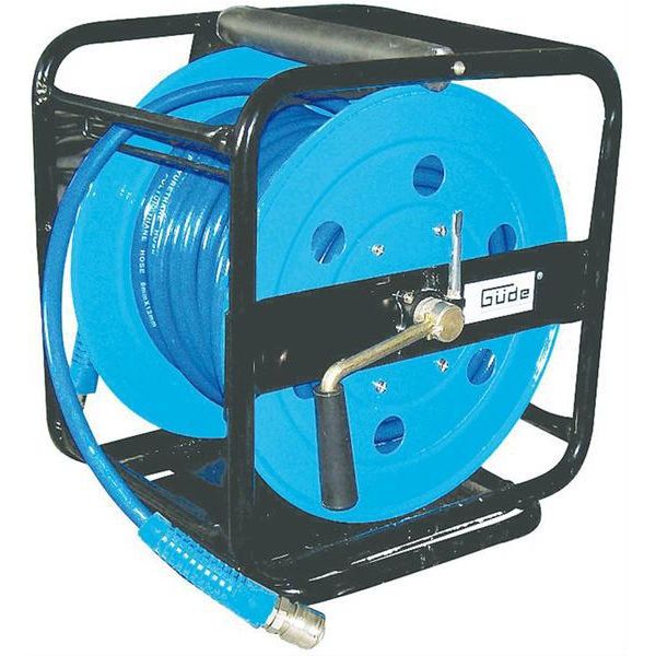 GÜDe Avvolgitubo Per Aria Compressa Avvolgitubo Da 30 M Tubo Per Aria Compressa 55 Bar-image