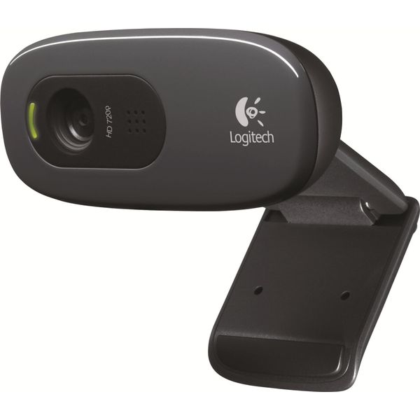 Logitech Hd Webcam C270 - Web-Kamera - Farbe - 1280 X 720 - Audio - USB2.0 (960-000582)-image