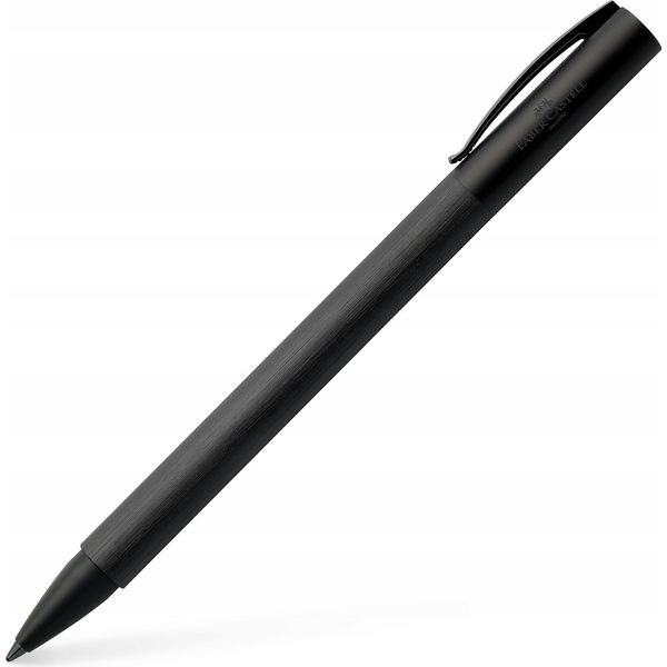 Faber-Castell Ambition All Black Biro A Rotazione - Nero-image
