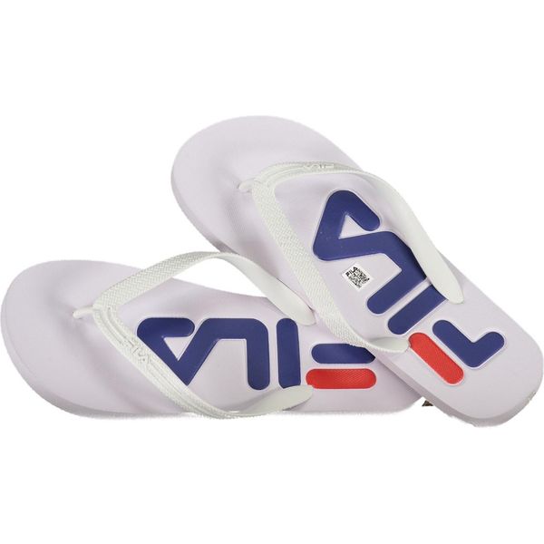 Fila White Slipper Shoes For Men : Colore - Bianco, Taglia - 41 Taglia: 41 Colore: Bianco-image