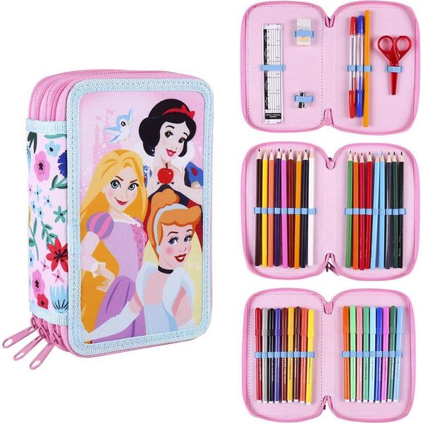 Astuccio Scuola Principesse Set Completo Da 44 Pezzi Per Piccole Regine-image