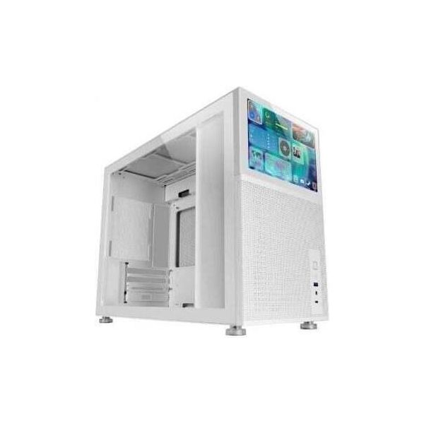 Mars Gaming Mc-Lcd Pc-Tower Case Bianco Bianco Taglia Unica-image