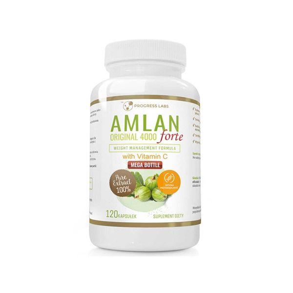 Amlan Forte 4000Mg 120Cap - Progress Labs Progress Labs-image
