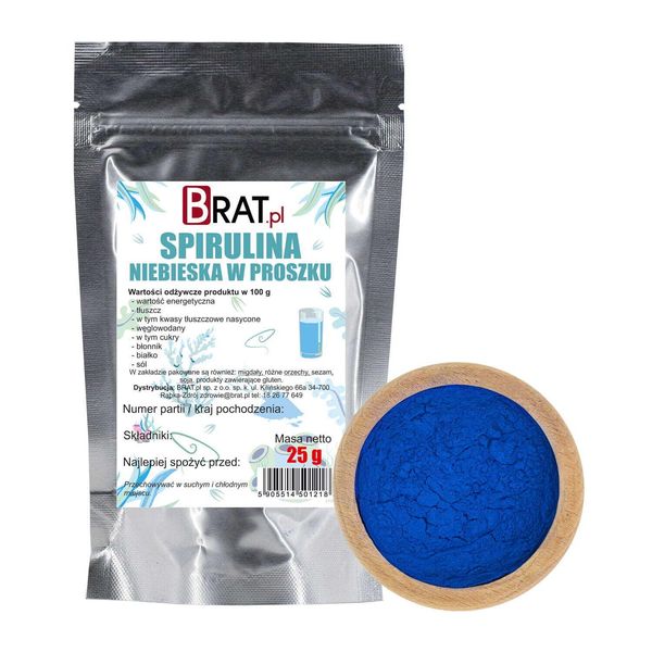 Spirulina Blu In Polvere 25G Brat.Pl-image