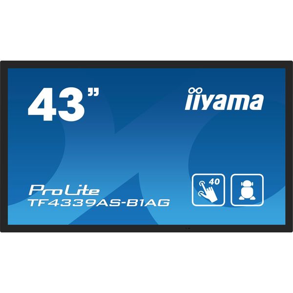 Iiyama Prolite TF4339AS-B1AG - Classe Di Diagonale Da 109 Cm (43") (108 Cm (42,5"")"-image