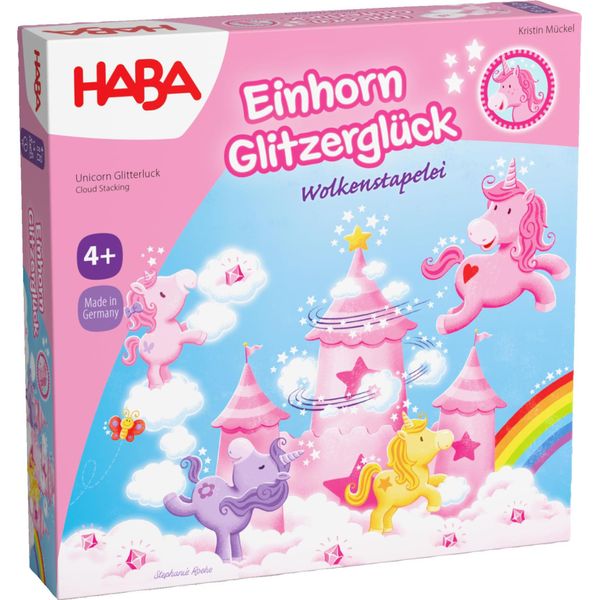 Haba Gioco Per Bambini Gioco Di Corsa Unicorno Glitter Felicità Nuvola Puzzle 2012232001-image