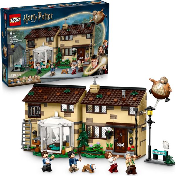 Lego Harry Potter 76451 Privet Drive: Aunt Marge's Visit-image