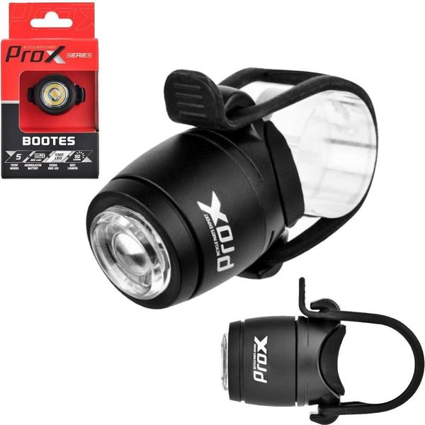 Prox Bootes Smd Luce Anteriore Per Bicicletta 50Lm 220 Mah Sicura + ModalitÀ Memoria-image