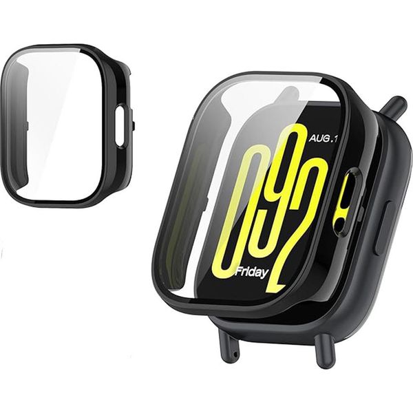 Inf Custodia Protettiva Per Redmi Watch 5 Active - Cover Completa In Nero-image
