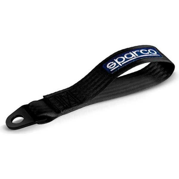 Cinghia Di Traino Sparco Performance - Nera - Max. 2000Kg - Foro 16Mm-image