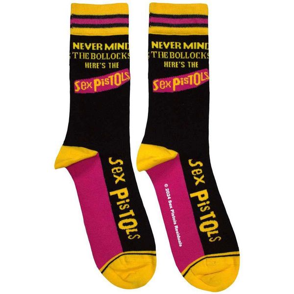 Sex Pistols - Calzini Alla Caviglia "Nmtb"" Per Uomo/Donna Unisex RO14700 (37 Eu - 40,5 Eu) (Nero)"-image