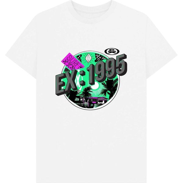 Extreme - Maglietta "Rise & Ride"" Per Uomo/Donna Unisex PN1770 (Xs) (Bianco)"-image