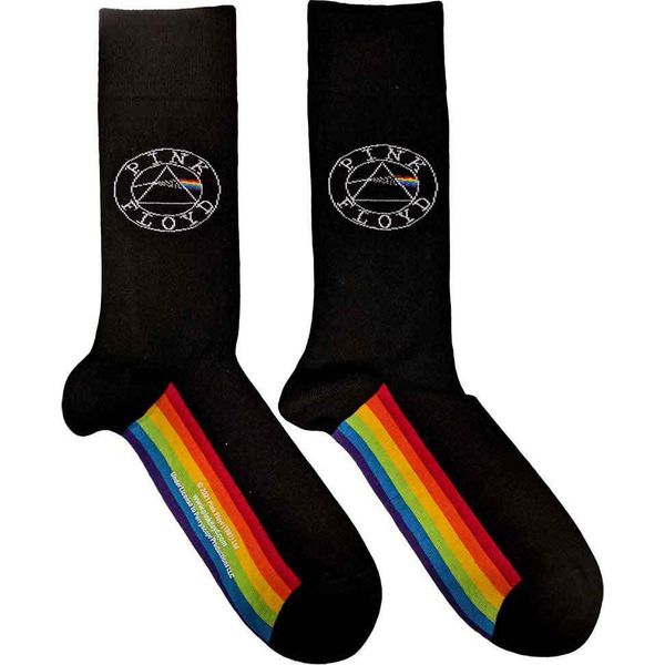 Pink Floyd - Calzini Alla Caviglia Per Uomo/Donna Unisex RO14751 (37 Eu - 40,5 Eu) (Nero)-image
