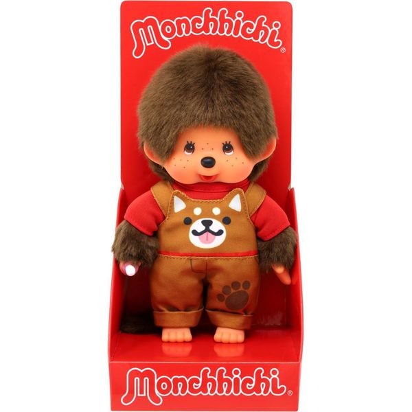 Ragazzo Con Salopette Shiba | 20 Cm | Bambola Monchhichi | Moda-image