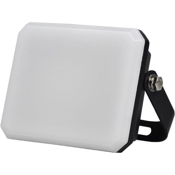 Proiettore A Led Nero Faro Da Esterno 230V 10W 4000K Cover Milky 950Lm 89X62X25,5 Mm-image