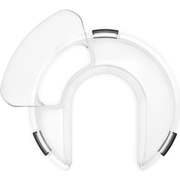 Kitchenaid 5KSMTHPS Accessori Per Robot Da Cucina Paraspruzzi E Aiuto Al Riempimento, Colore:Trasparente-image