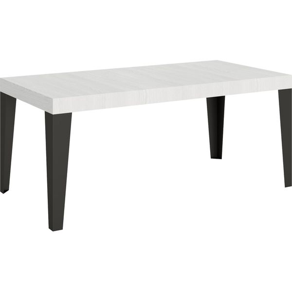 Itamoby - Tavolo Allungabile 180/284X90 Cm Flame Bianco Frassino Gambe Antracite-image